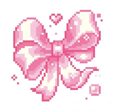 Bow Sticker, Perfect Bow, Pink Bow, Animated Gif, We Heart It, Cross Stitch, Lost, Pattern, Pink