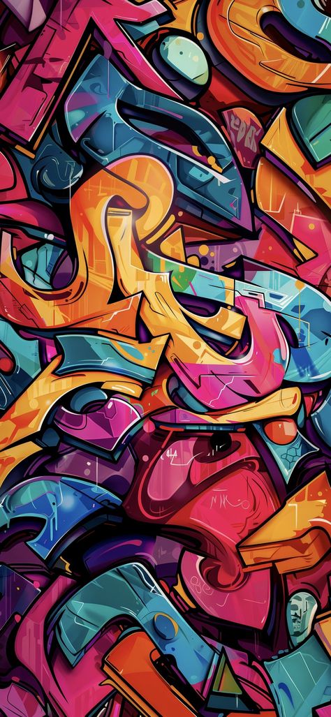 Colorful Graffiti Wallpaper, Skater Wallpaper Aesthetic Iphone, Graffiti Wallpaper Backgrounds, Grafitti Wallpapers, Futuristic Graffiti, Graffiti Art Wallpaper, Mahakal Drawing, Street Art Wallpaper, Graffiti Background