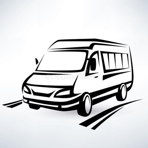 Mini van outlined sketch. Vector symbol , #sponsored, #outlined, #van, #Mini, #symbol, #Vector #ad Camper Logo, Van Drawing, Trailer Logo, Transportation Logo, Turkish Van Cats, شرم الشيخ, Surf Logo, Van Lines, Van Wrap