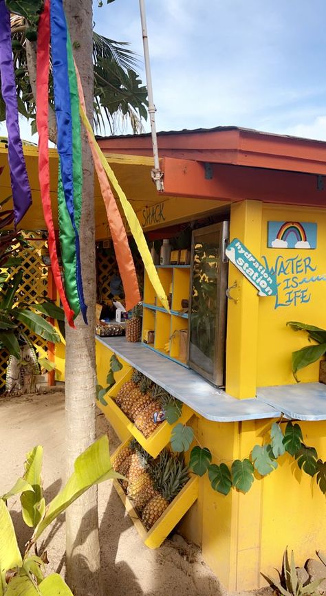 Fruit and smoothie stand in Hawaii Smoothie Stand, Smoothie Shop, Smoothie Bar, Juice Bar, Outer Banks, Dream Life, Banks, Smoothie, Banners