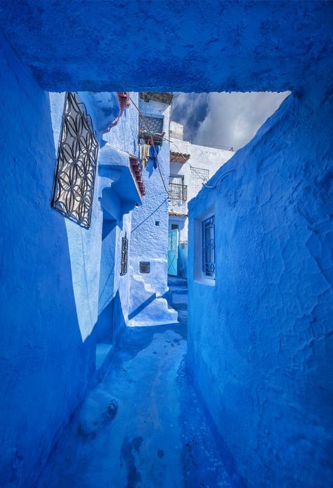 Everything Is Blue, Blue City, Mountain Town, Feeling Blue, Blue Walls, Oh The Places Youll Go, Places Around The World, Marrakech, Dream Vacations