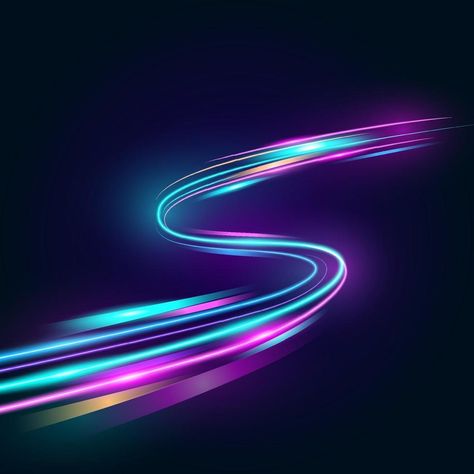 Neon Wave Effect Background Neon Effect Photoshop, Graphic Design Personal Branding, Futuristic Logo, Neon Poster, Background Neon, Neon Background, Neon Effect, Photoshop Digital Background, Neon Backgrounds