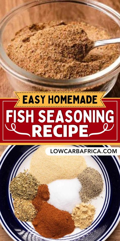 Fish Seasoning Recipe, Frozen Fish Recipes, Fish Fry Seasoning, Frugal Eating, Seasoning For Fish, Fish Seasoning, Keto Condiments, Asian Seasoning, Salt Free Seasoning