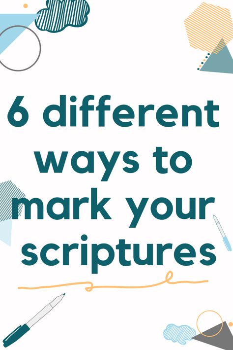 Marking the scriptures is a great way to process what you’re reading, invite revelation, and find those scriptural gems you’re looking for. Here are six different ways you can mark your scriptures (with suggested color coding) to have more meaningful study. Bible Marking System Ideas Scripture Study, Lds Scripture Study Color Coding, Color Coding Scriptures Lds, How To Study The Scriptures Lds, Ways To Study The Book Of Mormon, Scripture Study Lds Book Of Mormon, How To Mark Scriptures Lds, Lds Scripture Marking System, Book Of Mormon Marking Guide