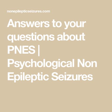 Non Epileptic Seizures, Seizures Quotes, Seizures Non Epileptic, Epileptic Seizures, Holistic Remedies, Nursing School, Nursing, Psychology, Meant To Be