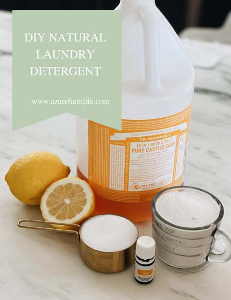 How to clean your clothes naturally- DIY natural detergent Diy Laundry Soap Natural, All Natural Diy Laundry Detergent, How To Make Non Toxic Laundry Detergent, Diy Toxic Free Laundry Detergent, Homemade All Natural Laundry Detergent, Organic Laundry Detergent Homemade, Handmade Laundry Detergent, Detergent Recipe Laundry, Non Tox Laundry Detergent