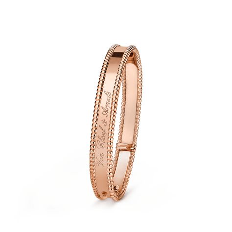 Van Cleef Bracelet, Cleef Bracelet, Van Cleef And Arpels Jewelry, Van Cleef & Arpels, Signature Bracelet, Van Cleef And Arpels, Signature Jewelry, Rose Gold Bracelet, Van Cleef Arpels