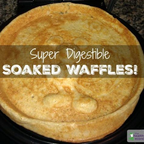 Traditional Soaked Waffles Recipe | Healthy Home Economist Soaked Oats Recipe, Weston Price Recipes, Wapf Recipes, Waffle Recipe Healthy, Einkorn Recipes, Fermented Pickles, Nourishing Traditions, Waffles Recipe, Eat Less