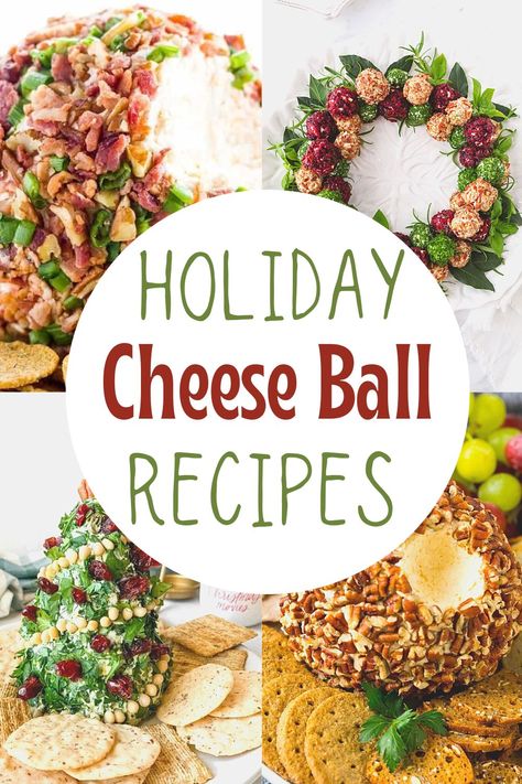 New Years Cheese Ball, Christmas Cheeseball Wreath, Christmas Appetizers Cheese Ball, Christmas Cheese Balls Recipe, New Year’s Eve Cheese Ball, Rosemary Cheese Ball, Cheese Ball For Christmas, Cheeseballs Recipes Christmas, Cheese Ball Recipes Christmas