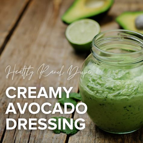 Meredith Shirk Metaboost Recipes, Meredith Shirk Recipes, Meridith Shirk, Svelte Recipes, Meta Boost, Svelte Training, Unripe Avocado, Meredith Shirk, Creamy Avocado Dressing