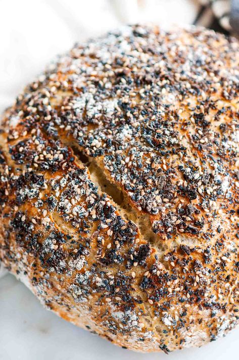 Everything Bread, Bread Artisan, Healthy Breads, Vegan Breads, Recipe Bread, Oven Bread, Dutch Oven Bread, Food Bread, Artisan Bread Recipes