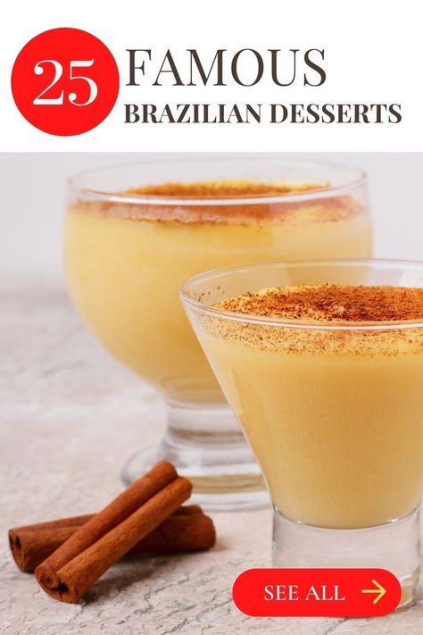 25 Tasty Brazilian Desserts Chilean Recipes Desserts, Brazilian Sweets Desserts, Brazil Dessert Recipes, Brazilian Desserts Condensed Milk, 12tomatoes Recipes Desserts, Brazilian Dessert Recipes, Brazilian Pave Recipe, Brazilian Pastel, Brazilian Cake