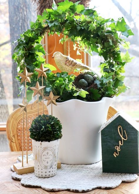 Christmas Ivy Wreath Z is for Ziva PaperwhitesY is for Yule Log CakeX is for XMASW is for Wisemen Ivy Wreath, French Style Chairs, Cedar Posts, Christmas Tree Pillow, Boxwood Wreath, Fabric Placemats, Hanging Wreath, Gold Christmas Tree, Bird Theme