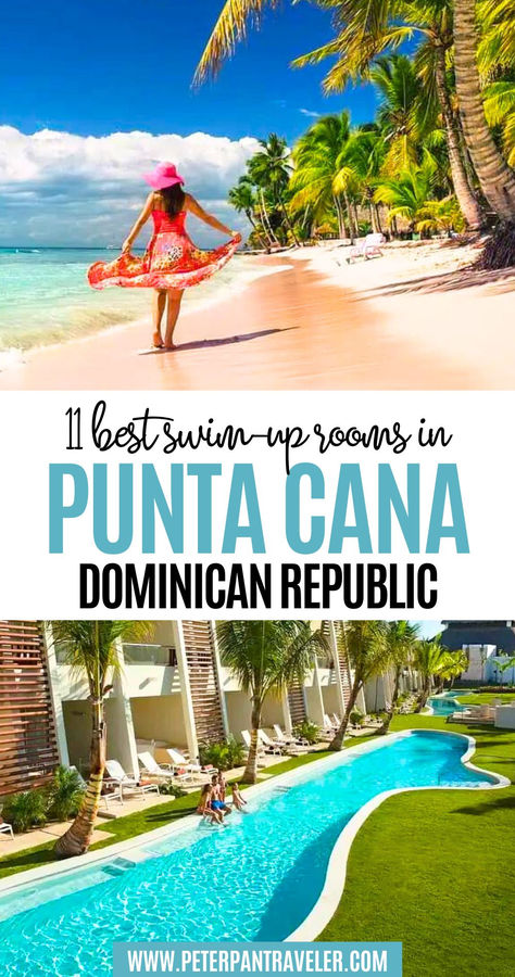 11 Best Swim-Up Rooms In Punta Cana, Dominican Republic Punta Cana Resorts All Inclusive, Punta Cana Resorts, All Inclusive Punta Cana, Punta Cana Vacation, Dominican Republic Punta Cana, Punta Cana Travel, Travel Caribbean, Punta Cana Resort, Latin America Travel