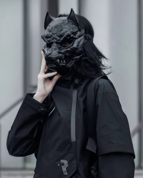 Totem ★ on Twitter: "A simple Rt can get you a free Mask 🐺🖤… " Techwear Mask, Black Techwear, Image Fun, Black Mask, Teen Fashion Outfits, Pose Reference, Teen Fashion, Favorite Color, Mask