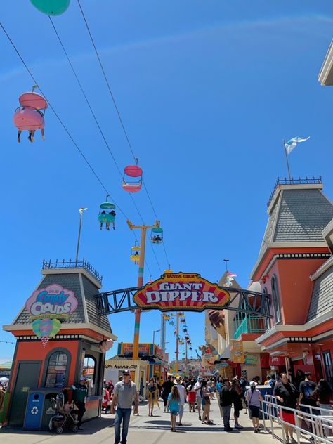 Boardwalk Santa Cruz, Santa Cruz Boardwalk, Santa Cruz Beach Boardwalk, Santa Cruz Beach, California Vibe, Pacific Grove, Beach Birthday, Monterey Bay, Star Sky