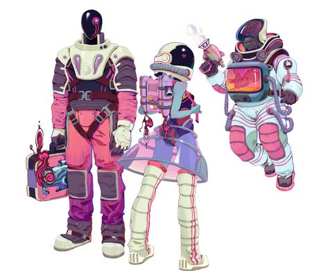 ArtStation - STAGE I, Z1D17 Tech Character Design, Alien Drawing, Space Character, Alien Character, Robot Concept Art, Art Style Inspiration, Character Design References, Illustration Character Design, Creature Design