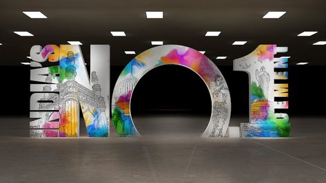 Entrance Arch - No.1 on Behance Exhibition Display Wall, Event Entrance Arch Design, Event Entrance Arch, Event Entry, Entrance Arch, Event Entrance, Corporate Events Decoration, Corporate Event Design, Photo Cutout