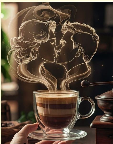 Good Morning Couples, Couple Images Hd, Coffee Phone Wallpaper, Good Morning Couple, Coffee Image, Romantic Tea, Good Day Wishes, Coffee Artwork, Iphone Wallpaper Hd