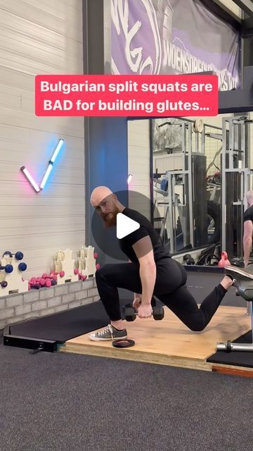 Simon Dingemans | Online Glute Specialist on Instagram: "STOP doing them LIKE THIS.⁠☠️⁠ ⁠ Bulgarian split squats are the guy that text: “you up at 3AM”.⁠ ⁠ You hate that you love it.⁠ ⁠ The split squat builds glutes and legs like no other.🍑⁠ ⁠ But a lot of people don’t know how to do it right EVERY TIME.⁠ ⁠ But that ends NOW.⁠ ⁠ This easy step-by-step tutorial will fix all your split squat problems.⁠ ⁠ Here are 2 additional tips to get more results:⁠ ⁠ ⁠ ✅️ Hold on to something.⁠ ⁠ This is especially helpful, if you’re struggling with balance.⁠ ⁠ Hold on to a bench for example.⁠ ⁠ ⁠ ✅️ Turn into your hip⁠ ⁠ This gives an even greater stretch.⁠ ⁠ Make sure to hold the dumbbell in your opposite hand. ⁠ ⁠ And then when you go down, twist until the dumbbell is above the toes of your working f How To Get Up At 4 Am, Dumbbell Bulgarian Split Squat, How To Do Bulgarian Split Squats, Pigeon Split Squats, Bulgarian Split Squats Glutes, Split Squats For Glutes, Building Glutes, Split Squats, Weighted Squats