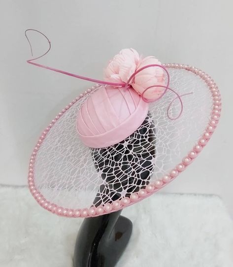 Pink Fascinator, Elegant Hats, Church Hats, Hat Box, Luxury Collection, Pink Hat, Fascinator Hats, Wedding Hats, Derby Hats