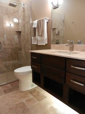 5 X 9 Bathroom Design Ideas, Pictures, Remodel and Decor #bathroomdesign5x9 Dark Vanity Bathroom, Small Dark Bathroom, Small Bathroom Floor Plans, Narrow Bathroom Vanities, Small Bathroom Plans, Small Space Bathroom Design, Bathroom Layout Plans, Small Bathroom Layout, Bathroom Remodel Cost