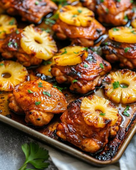 Baked Huli Huli Chicken, Huli Chicken, Huli Huli, Huli Huli Chicken, Pineapple Chicken, Chicken Meals, Chicken Dinners, Chicken Dishes Recipes, Poultry Recipes