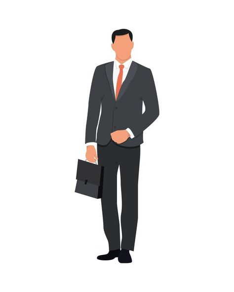 Young handsome man business isolated on the white background vector illustration Business Man Character Design, Business Man Illustration, Business Man Drawing, Ska Art, Business Mural, Businessman Illustration, Male Illustration, Classic Mens Haircut, Spices Photography