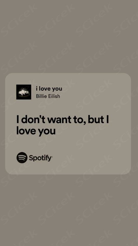 #billie #billieeilish #iloveyou #spotify #songs #lyrics Billie Eilish Songs Spotify, Blosh Billie Logo, Billie Eilish Song Quotes, Spotify Songs Lyrics, Billie Lyrics, Billie Songs, Billie Eilish Lyrics, Guy Character, Spotify Songs