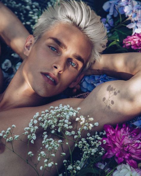 4,877 Likes, 25 Comments - Coitus Magazine (@coitusmagazine) on Instagram: “@ottomatics by @pantelisworld - coitus online Floral arrangements by @bloom.boy . Grooming…” Men Photography, Male Photography, Male Poses, Art Poses, ��인물 사진, Male Art, Drawing Poses, Photo Reference, Male Face