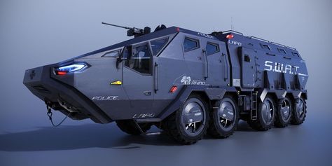 Gnomon Event: 3D Concept Design with Gurmukh Bhasin - ArtStation Magazine Police Truck, Armored Vehicle, Military Gear Tactical, Army Truck, 3d Concept, Rescue Vehicles, Expedition Vehicle, Army Vehicles, Tanks Military