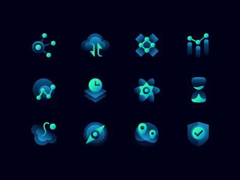 Data Icon, Icon Set Design, Icon Design Inspiration, Bg Design, Flat Design Icons, New Technology Gadgets, Clean Technology, Face Icon, Learning Graphic Design