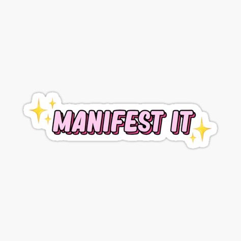 Aesthetic Stickers Random, Mindfulness Stickers, Manifest Stickers, Manifestation Stickers, Vision Board Stickers, Inspiration Stickers, 2024 Stickers, Funny Laptop Stickers, Quotes Stickers