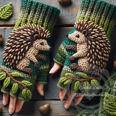 Crochet Dreams on Instagram: "Autumn promises to be cozy 🦔 🍁🍂  🌟 Hello everyone, my fellow crochet enthusiasts! 🧶  I’m excited to present to you a unique collection of crochet ideas, created using artificial intelligence. Each design in this gallery was personally generated by me to inspire new creative endeavors and demonstrate the limitless possibilities of our beloved art of crochet. 🍓🍄☂️🐣🐠  Browse, dream, and most importantly - share your thoughts. Your suggestions and opinions are very valuable: let me know which of these ideas you would like to bring to life? What kind of workshops would interest you?  This is your chance to influence the creation of something truly magical and learn new crochet techniques with me. Share your dreams and ideas, and let’s make them a reality t Crochet Creative Ideas, Knitting Ideas Creative, Quick Crochet Beanie, Beginner Blanket, Unique Crochet Blanket, Crochet Mitts, Crochet Sweater Design, Crochet Dreams, Crochet Bedspread Pattern