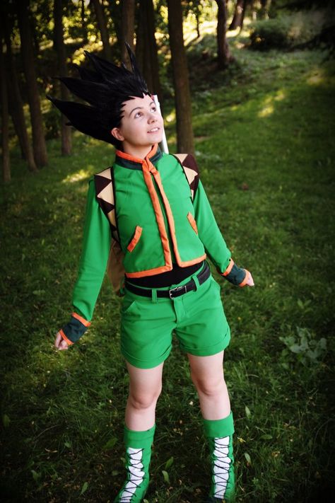 Gon Cosplay, Best Action Romance Anime, Hxh Cosplay, Hunter X Hunter Cosplay, Top 10 Romance Anime, Hunterxhunter Killua, Anime Hunter X Hunter, Gon Freecss, Anime Hunter