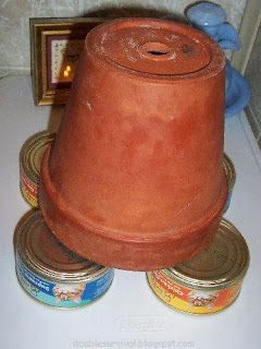 Survival and Preparedness on a Budget: Terra-Cotta Candle Heaters? Diy Candle Heater, Terra Cotta Heater, Candle Heater, Diy Heater, Diy Candles Easy, Terra Cotta Clay Pots, Candle Power, Terra Cotta Pot, Terracotta Flower Pots