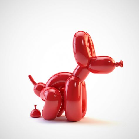 Balloon Dog, Red