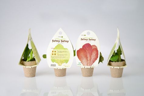 Vegetable Packaging, Visual Communication Design, Seed Packaging, Red Dot Design, Flower Packaging, Packing Design, Communication Design, Sustainable Packaging, Creative Packaging Design