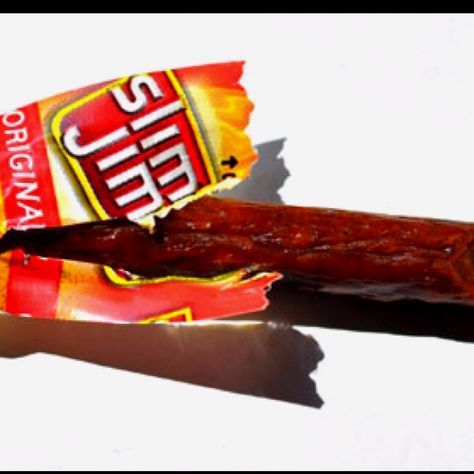 The Slim Jim! Weird Cravings, 98 Degrees, Slim Jim, Snack Sticks, Slim Jims, Homemade Sausage, How To Make Sausage, Smoker Recipes, Dehydrated Food