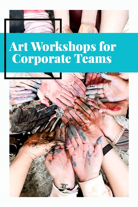 Find solace in a journey of self-discovery through #intuitiveart. ✨ Make your corporate team stronger by connecting on a personal level via creative outlets - with #thesparklinghippie's art workshops for corporate teams. 🎨 Dive into the depths of inspirational art and find yourself again! Tap into the power within to reach your full potential - let us help you discover the power of #intutiveart. ☺️ Team Workshop Ideas, Team Building Painting Ideas, Team Building Art Projects For Adults, Team Building Activities For Adults, Art Wellness, Find Yourself Again, Art Conference, Painting Writing, Wellness Workshop