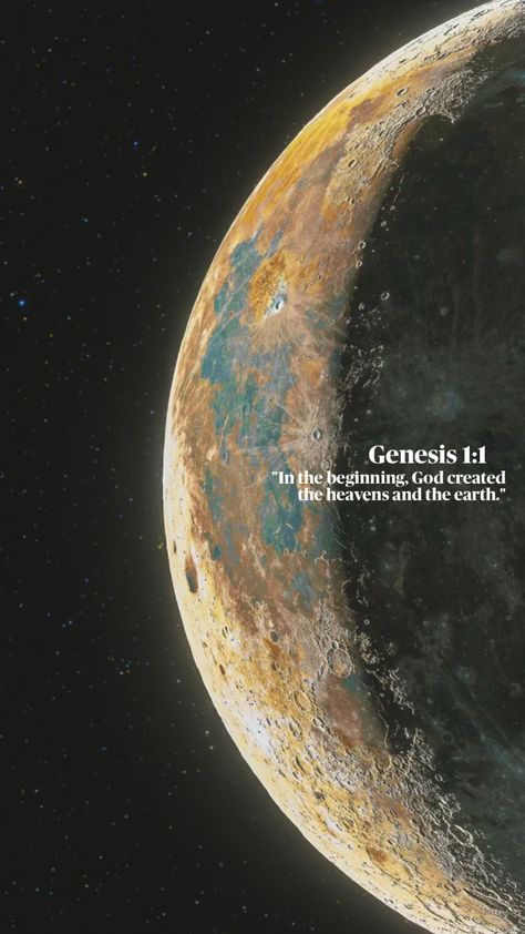 #bible #genesis #creation #universe Bible Genesis, Genesis Creation, Genesis 1, Universe, Bible, Celestial Bodies