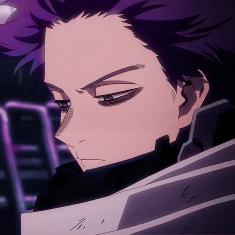 Shinso Pfp, Shinso Icon, Shinso Hitoshi, Hitoshi Shinsou, Purple Minions, Shinsou Hitoshi, Mha Icons, Fairy Tail Pictures, Anime Canvas Art