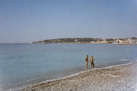 french beach is the best it gives me 1980’s vibes French Beach Aesthetic, French Beach, Sea Wall, Beach Aesthetic, My Pictures, France, Water, Wall, Quick Saves