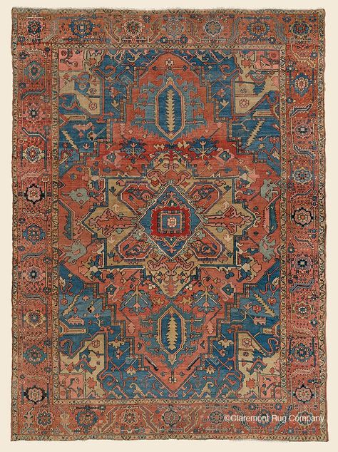 SERAPI HERIZ, Northwest Persian - Claremont Rug Co. Antique Rugs Persian Carpet, Rugs Persian, Persian Carpets, Rug Company, Antique Carpets, San Francisco Bay, Persian Carpet, San Francisco Bay Area, View Map