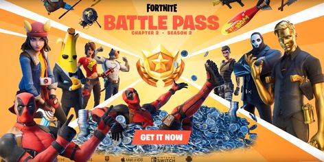 Fortnite Chapter 2 Season 2 Battle Pass Skins – Deadpool Fortnite Skin Deadpool Skin, Fortnite Chapter 2, Dead Pool, Season 12, Game Guide, Superhero Movies, World Pictures, Battle Royale, Epic Games