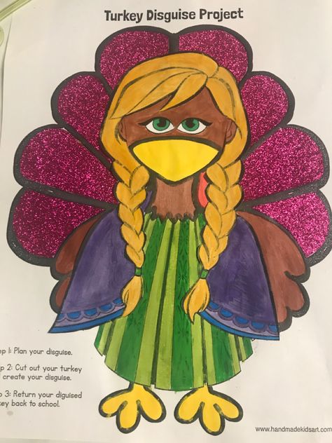 Turkey Disguises, Disguise Turkey, Tom The Turkey, Desserts Dips, Disguise A Turkey, Turkey Disguise Project, Turkey Project, Anna From Frozen, Turkey Disguise