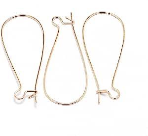 Amazon.com: 50pcs/lot KC Gold French Lever Earring Hooks Ear Wires Earrings Findings for Jewelry Making DIY Accessories Supplies (KC Gold, 10 x 18mm) Earring Hooks, Wire Earrings, Earring Findings, Diy Accessories, Sewing Stores, Diy Earrings, Ear Wires, Sewing Crafts, Jewelry Making