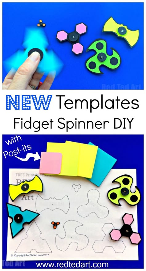 Counseling Crafts, Craft Games, Diy Fidget Spinner, Spinners Diy, Red Ted Art, Fidget Spinners, Fair Projects, Making Connections, Crafts For Boys