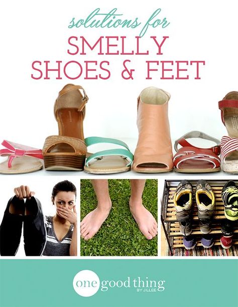 Smelly Feet Remedies, Shoe Odor Remover, Stinky Shoes, Smelly Shoes, Memory Foam Sandals, One Good Thing By Jillee, Athletes Foot, Diy Body Care, Deodorizing