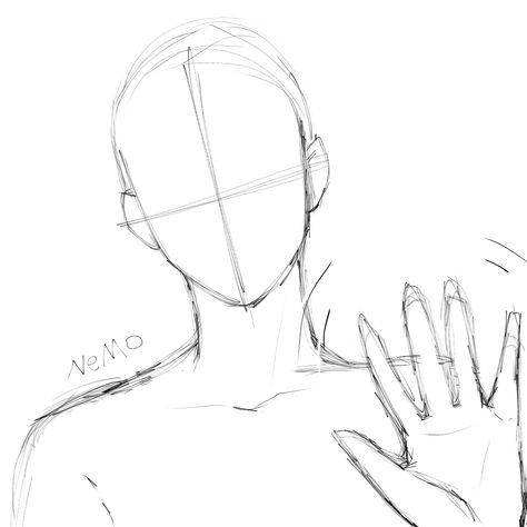 Guy Drawing Base Pose, Guy Body Poses Drawing, Head Bases Sketch, Manga Poses Male Body Drawing, Male Art Base Pose, Base Poses Reference Male, Manga Reference Poses Male, Drawing Poses Headshots, 1 Person Drawing Base Male